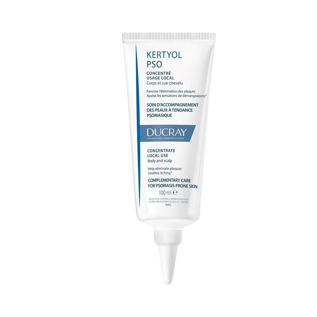 DUCRAY KERTYOL P.S.O. KERATOREDUCING CREAM FOR BODY AND SCALP 100ML - Изображение товара