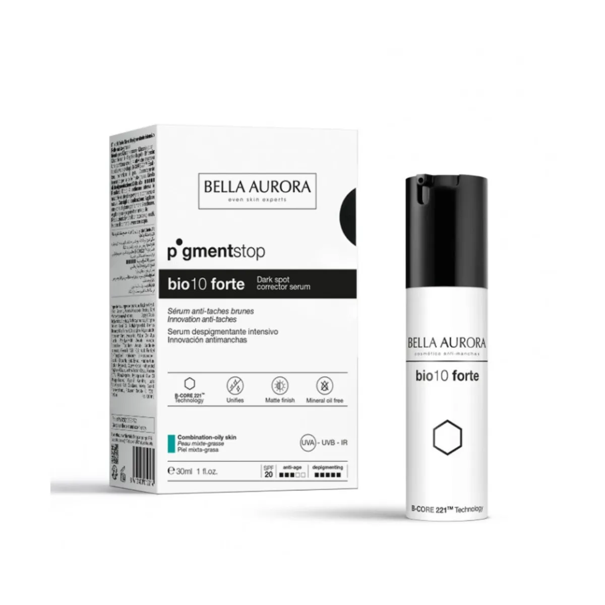 BELLA AURORA BIO10 FORTE ANTI-DARK SPOT SEERUM 30ML - Изображение товара
