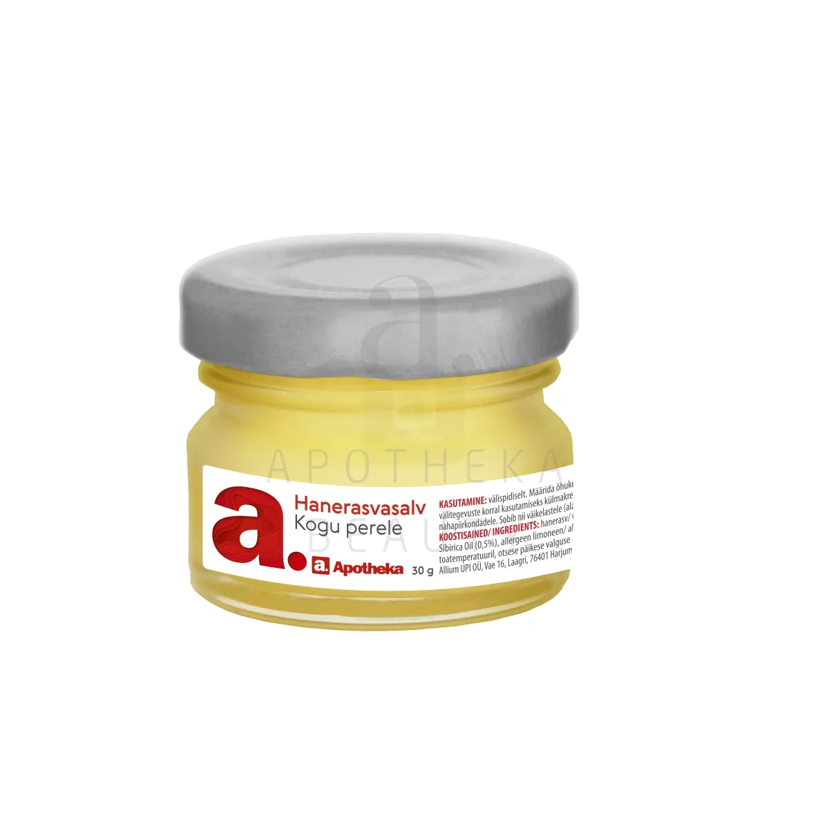 A. HANERASVASALV KOGU PERELE 30G - Изображение товара