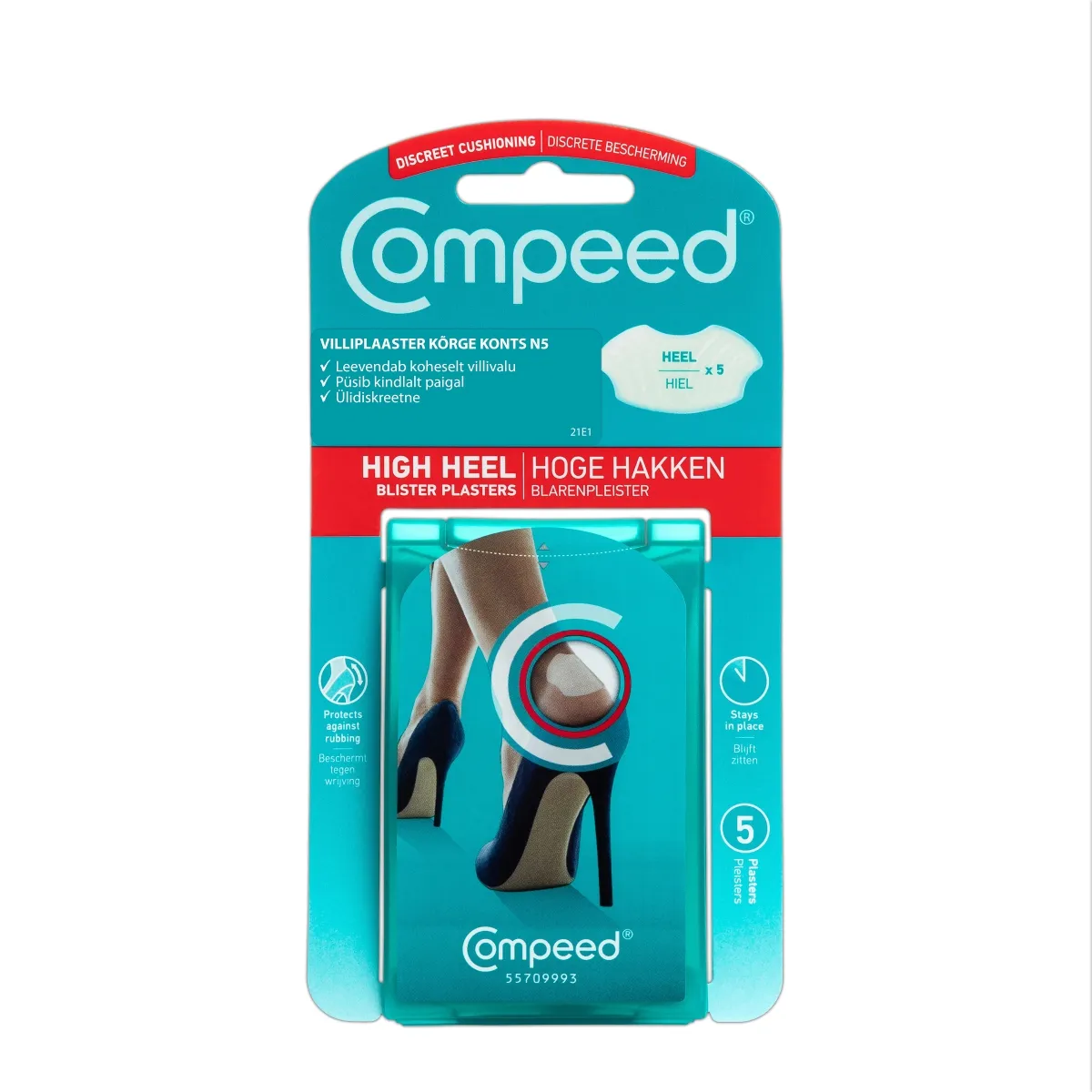 COMPEED VILLIPLAASTER KÕRGE KONTS N5 - Изображение товара