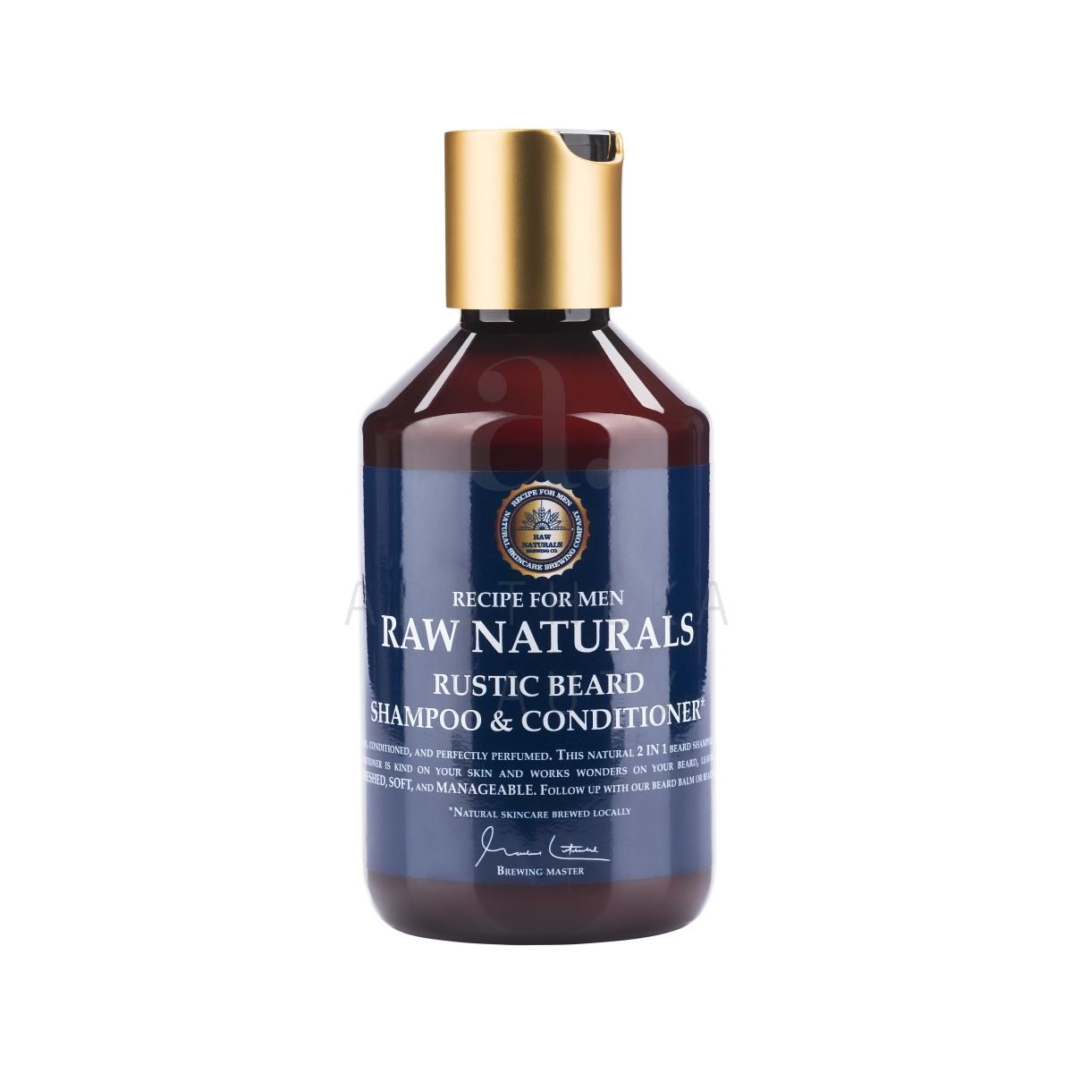 RECIPE FOR MEN RAW NATURALS SHAMPOON-PALSAM HABEMELE 250ML - Изображение товара