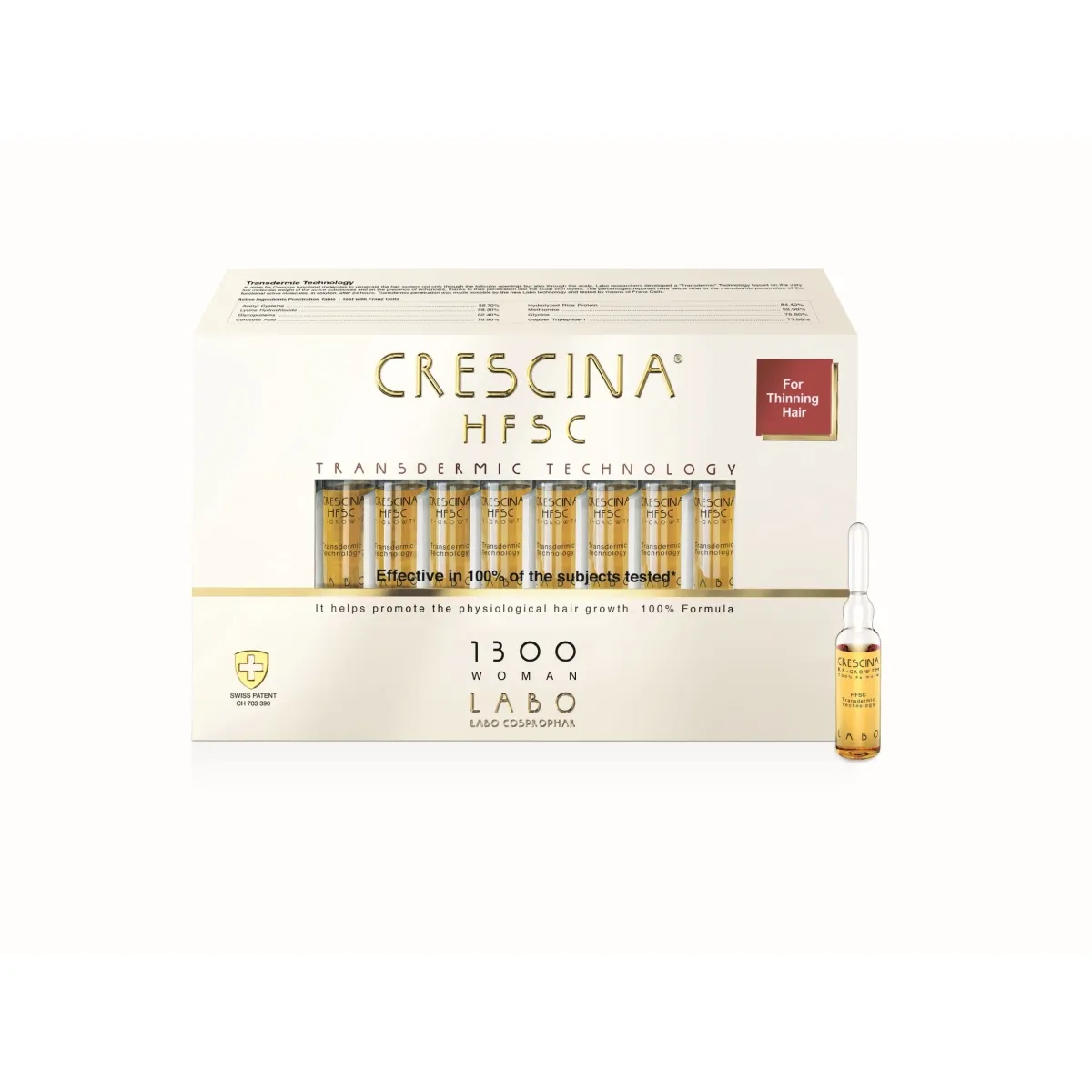 CRESCINA TRANSDERMIC 1300 AMPULLID NAISED 3,5ML N20 - Изображение товара