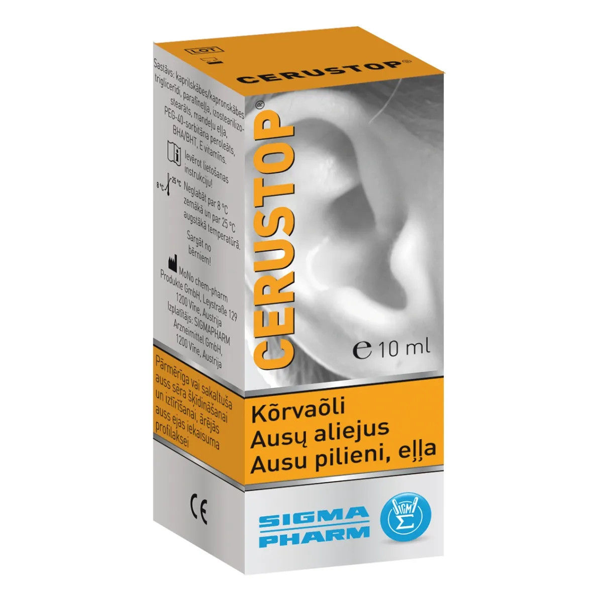 CERUSTOP GTT 10ML - Изображение товара
