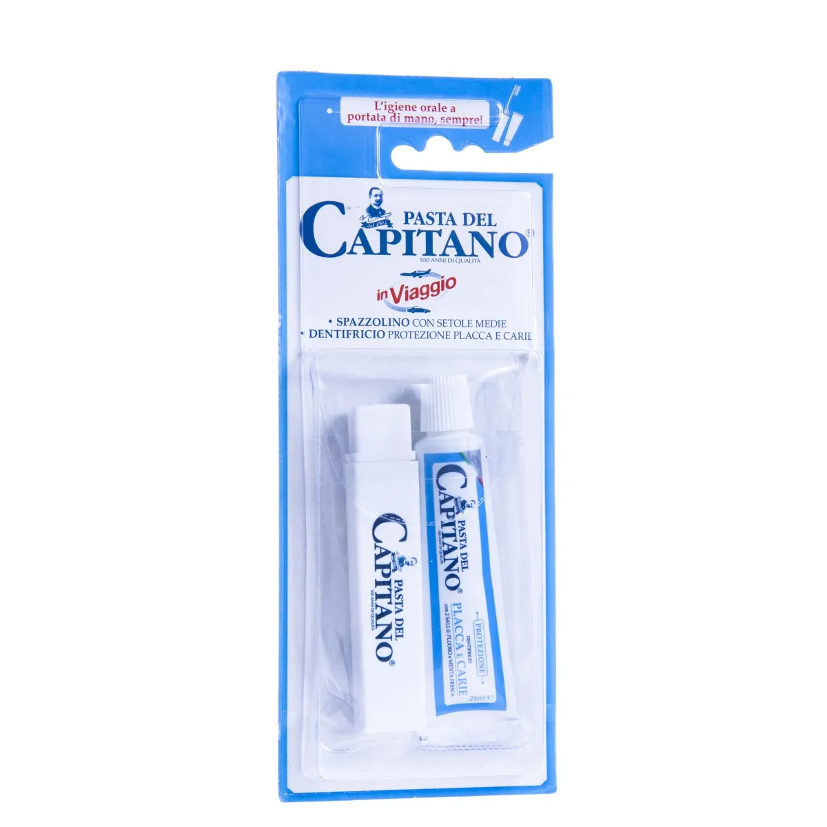PASTA DEL CAPITANO REISIKOMPLEKT HAMBAHARI+PASTA 25ML - Изображение товара