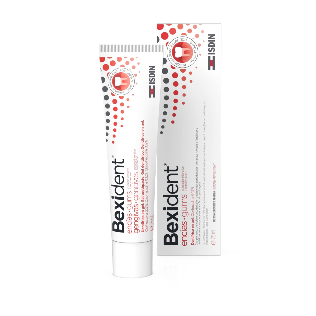 ISDIN BEXIDENT GEELHAMBAPASTA INTENSIIVNE HOOLDUS 75ML - Изображение товара