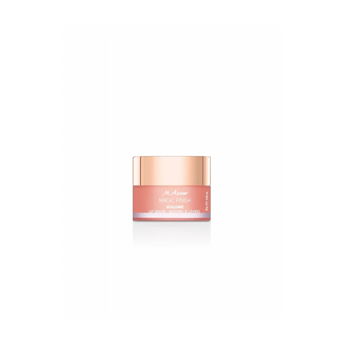 M.ASAM MAGIC FINISH VOLUME HUULEPALSAM PEACHY ORANGE 18G - Изображение товара
