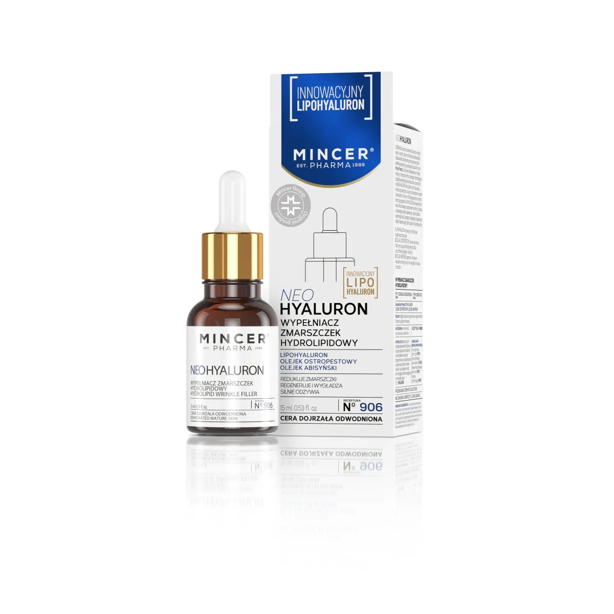 MINCER PHARMA NEO HYALURON SEERUM KORTSE TÄITEV 15ML - Изображение товара