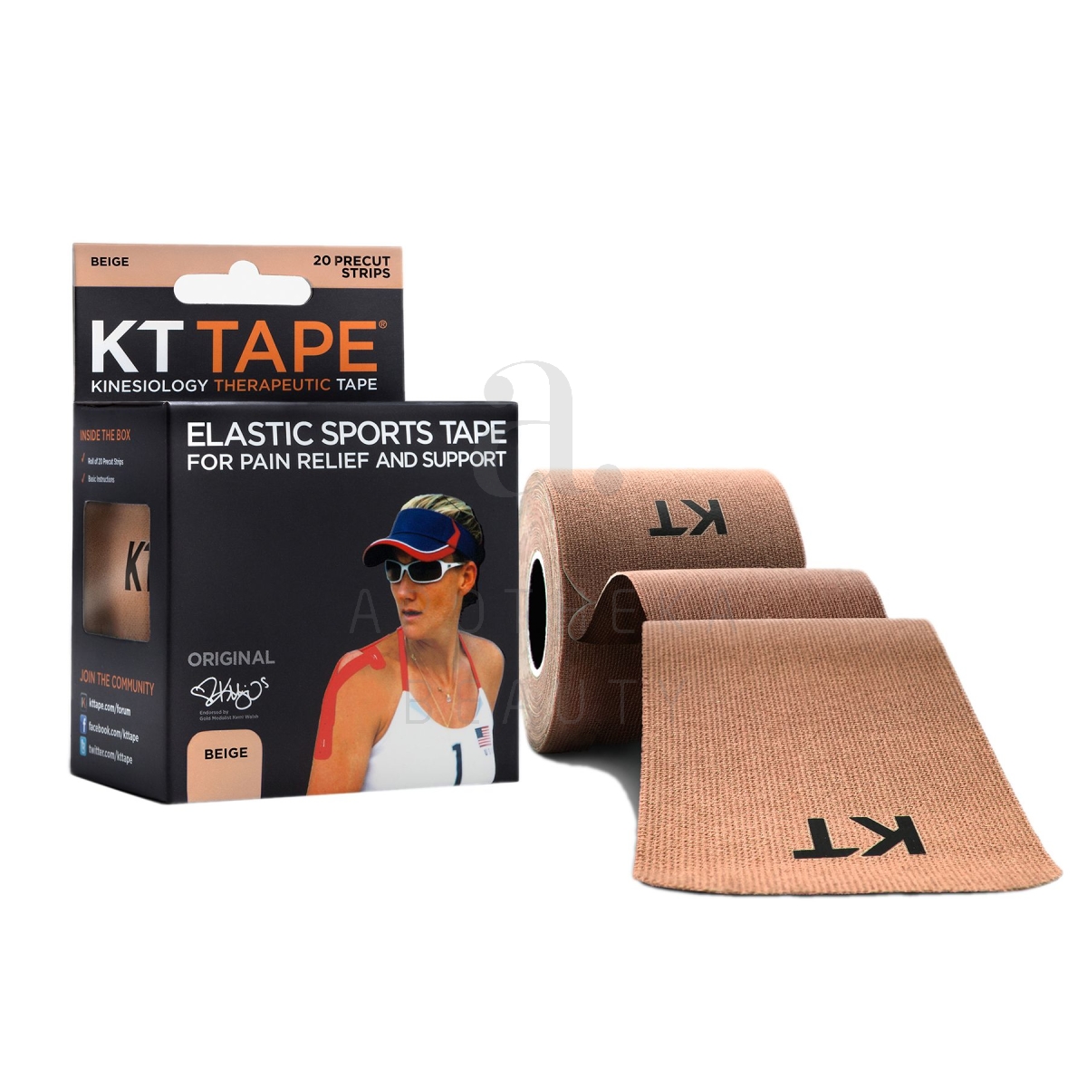 KT TEIP ORIGINAL (EELLÕIGATUD 5M, 20 STRIP) BEEZ - Изображение товара