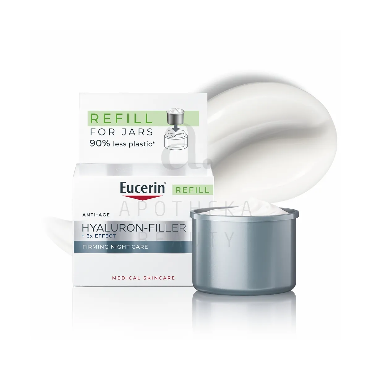 EUCERIN HYALURON-FILLER ÖÖKREEM TÄITEPAKK 50ML UUS - Изображение товара