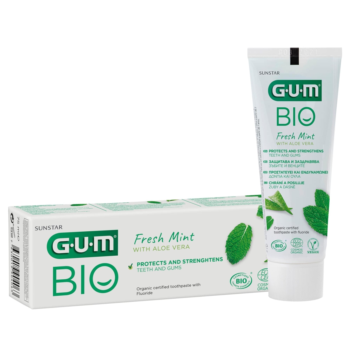 GUM BIO HAMBAPASTA ORGAANILINE VEGAN 75ML - Изображение товара