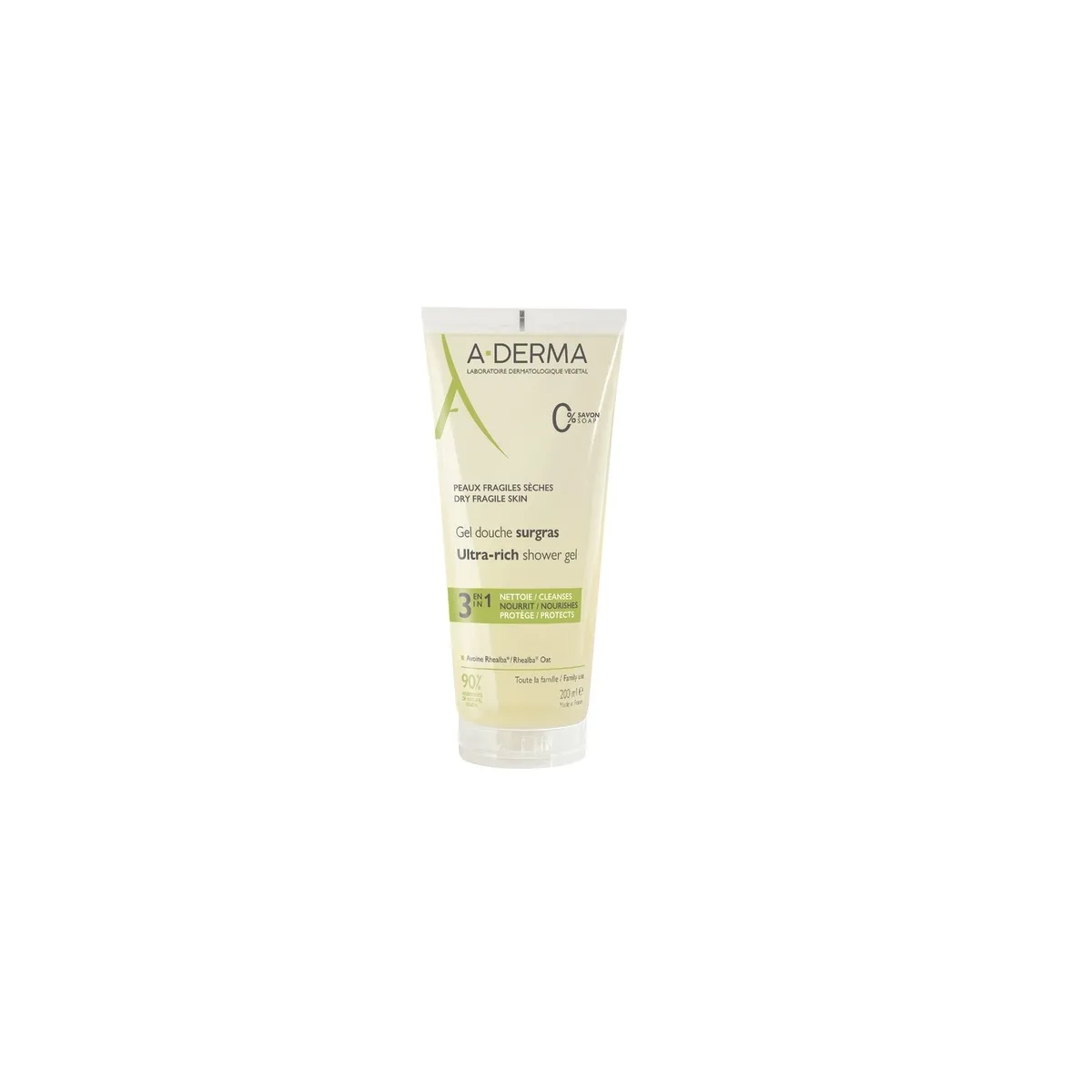 A-DERMA DUSHIGEEL KAERAEKSTRAKTIGA 200ML - Изображение товара