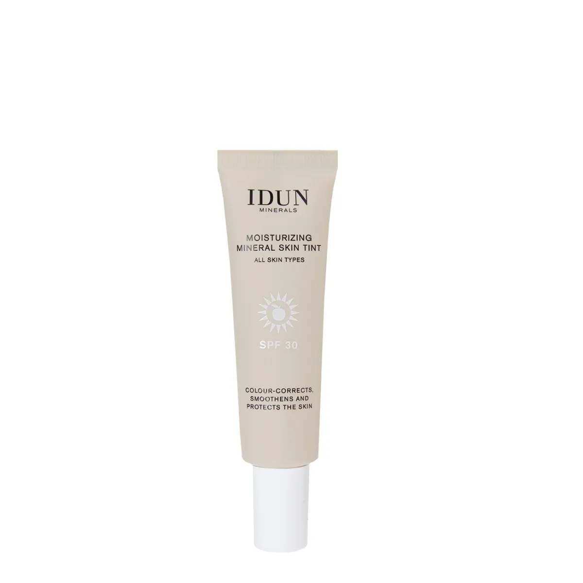 IDUN PÄIKESEKAITSE-EMULSIOON TOONIGA SPF30 KESKMINE 27ML - Изображение товара 1