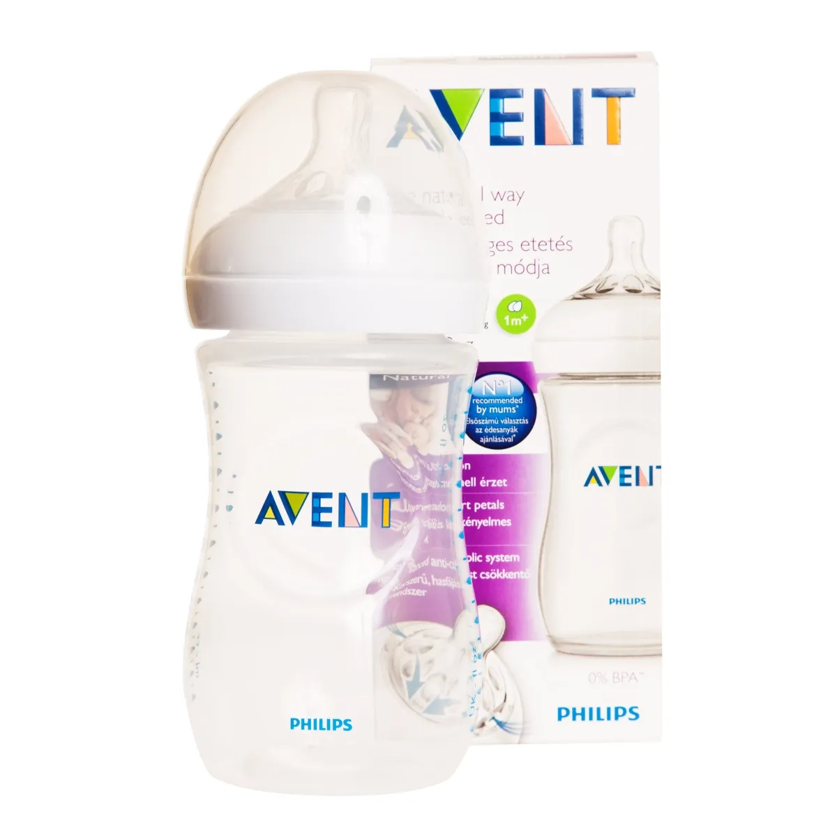 AVENT TOITMISPUDEL NATURAL (SILIK) 260ML - Изображение товара