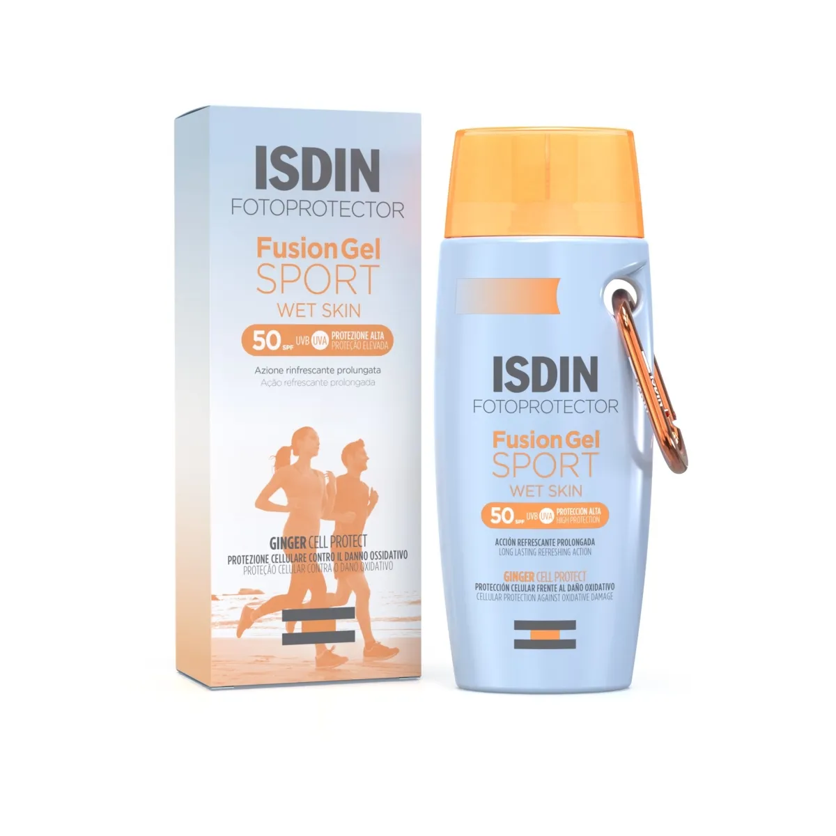 ISDIN SUN PÄIKSEKAITSEGEEL-KREEM SPORT SPF50 100ML - Изображение товара 1