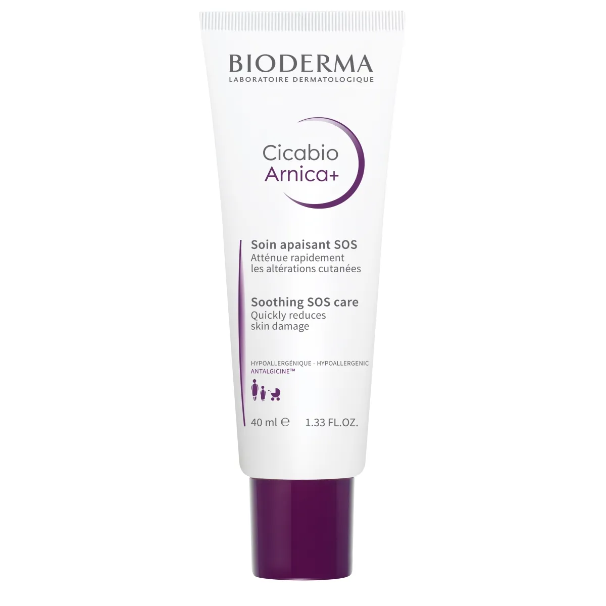 BIODERMA CICABIO ARNICA+ KREEM VEREVALUMITELE-MUHKUDELE 40ML - Изображение товара