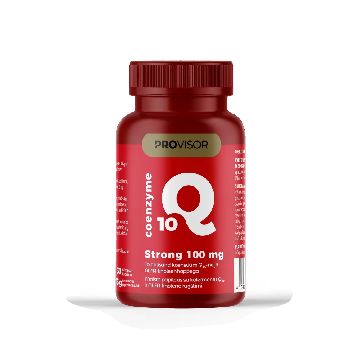 PROVISOR COENZYME STRONG 100 MG N30 - Изображение товара