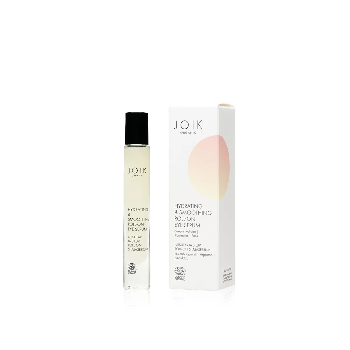JOIK ORGANIC SILMASEERUM ROLL-ON NIISUTAV JA SILUV 10ML - Изображение товара