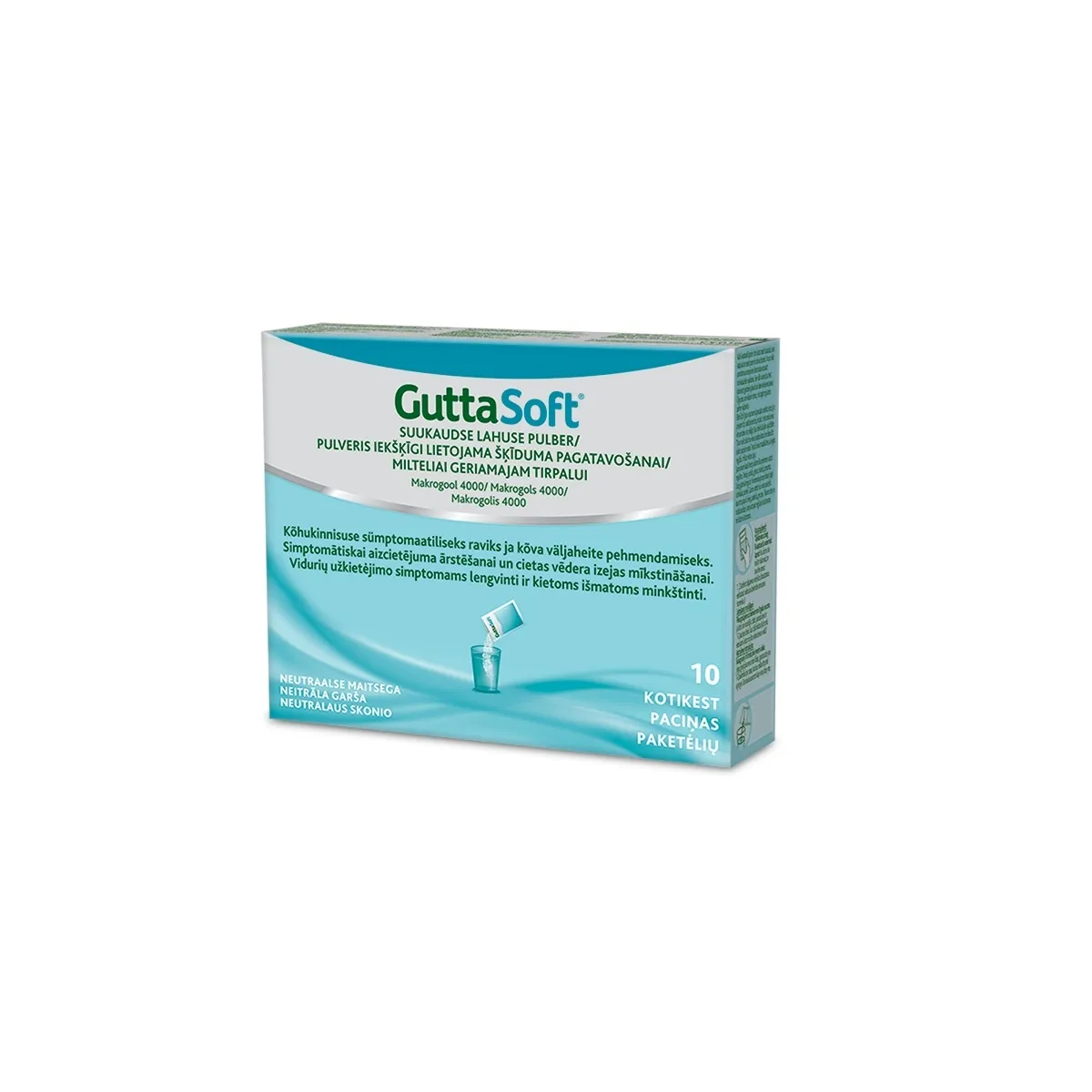 GUTTASOFT SUUKAUDNE PULBER N10 - Изображение товара