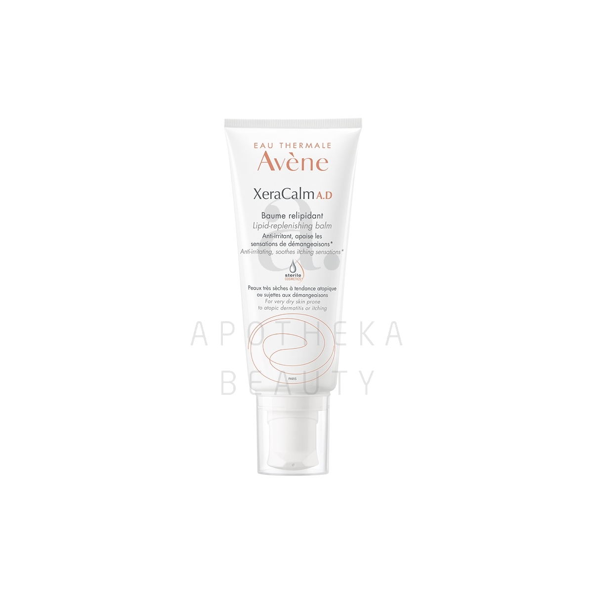 AVENE XERACALM A.D. LIPID-REPLENISHING BALM D.E.F.I. 200ML - Изображение товара 1