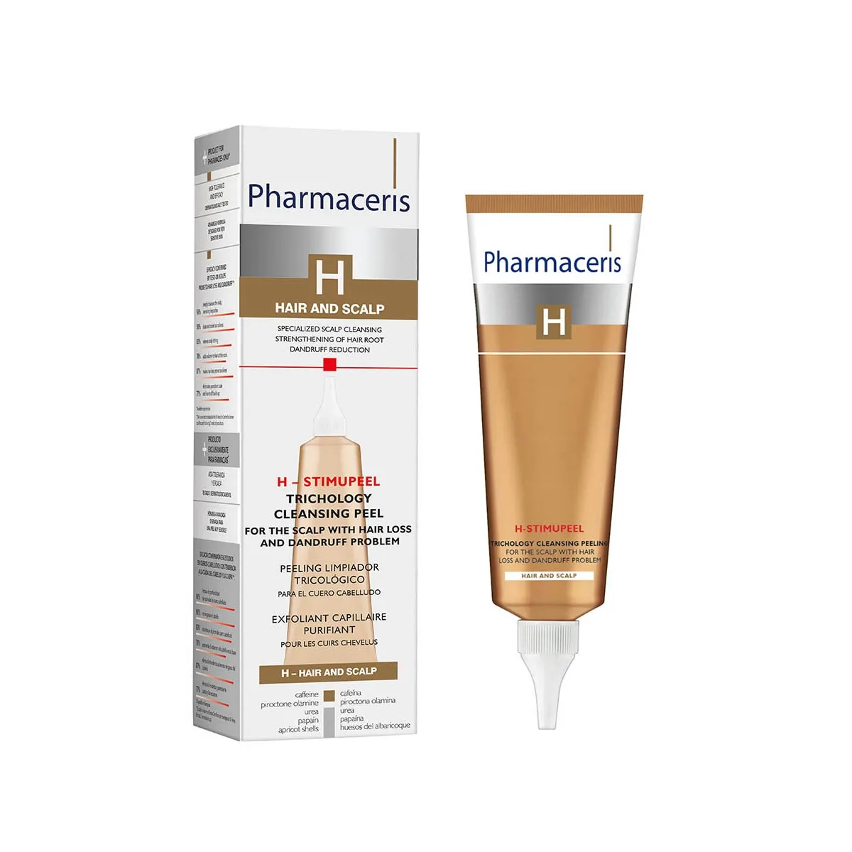 PHARMACERIS H STIMUPEEL KOORIJA PEANAHALE PUHASTAV 125ML - Изображение товара