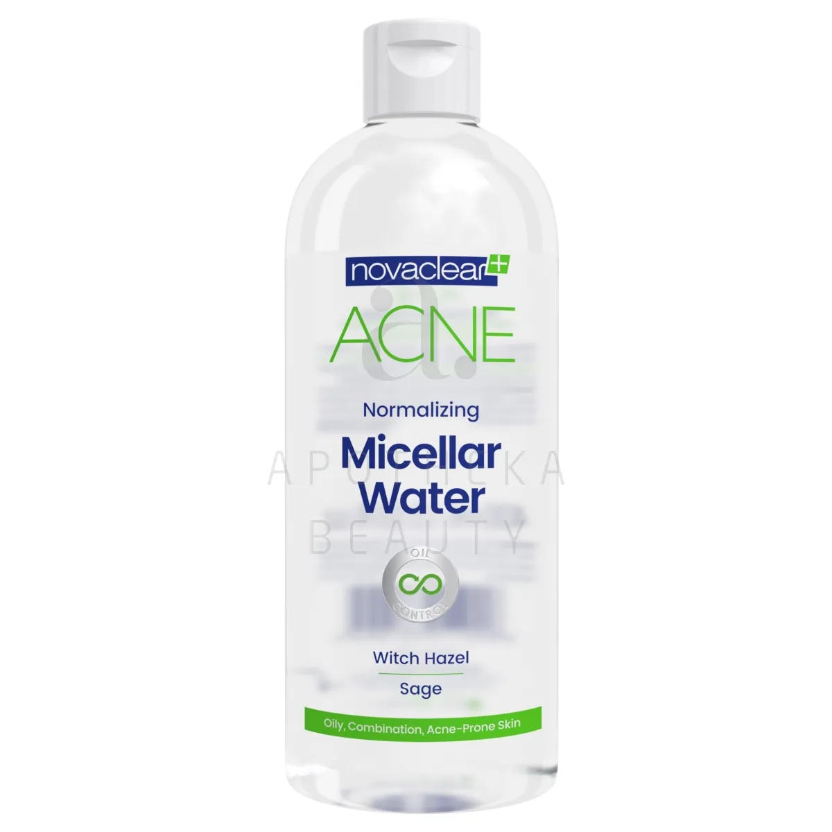 NOVACLEAR GREEN ACNE MITSELLAARVESI 400ML - Изображение товара