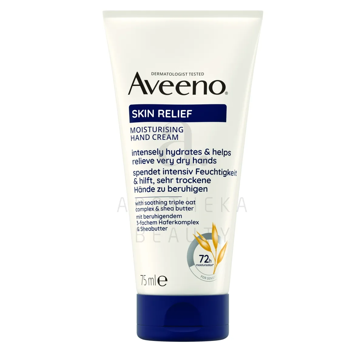 AVEENO SKIN RELIEF KÄTEKREEM 75ML - Изображение товара