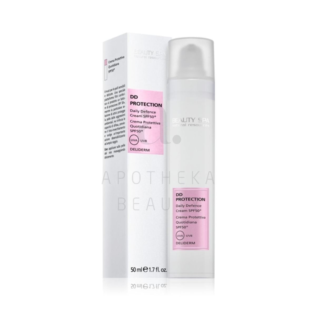 BEAUTY SPA DD PROTECTION KAITSEKREEM SPF50+ 50ML - Изображение товара
