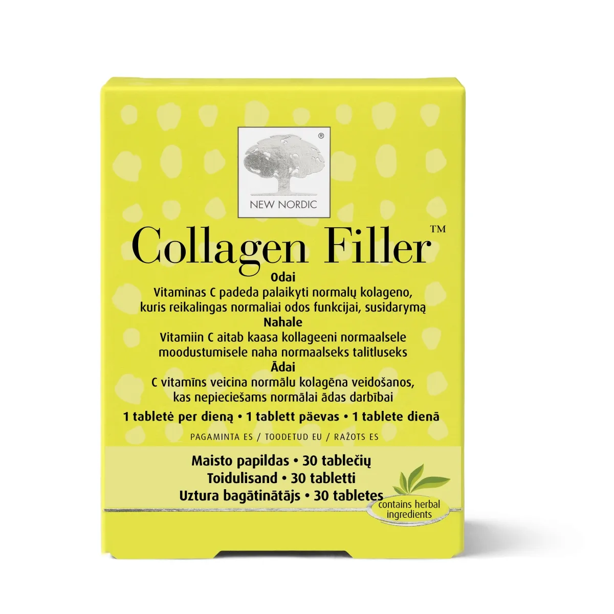 NEW NORDIC COLLAGEN FILLER TBL N30 - Изображение товара