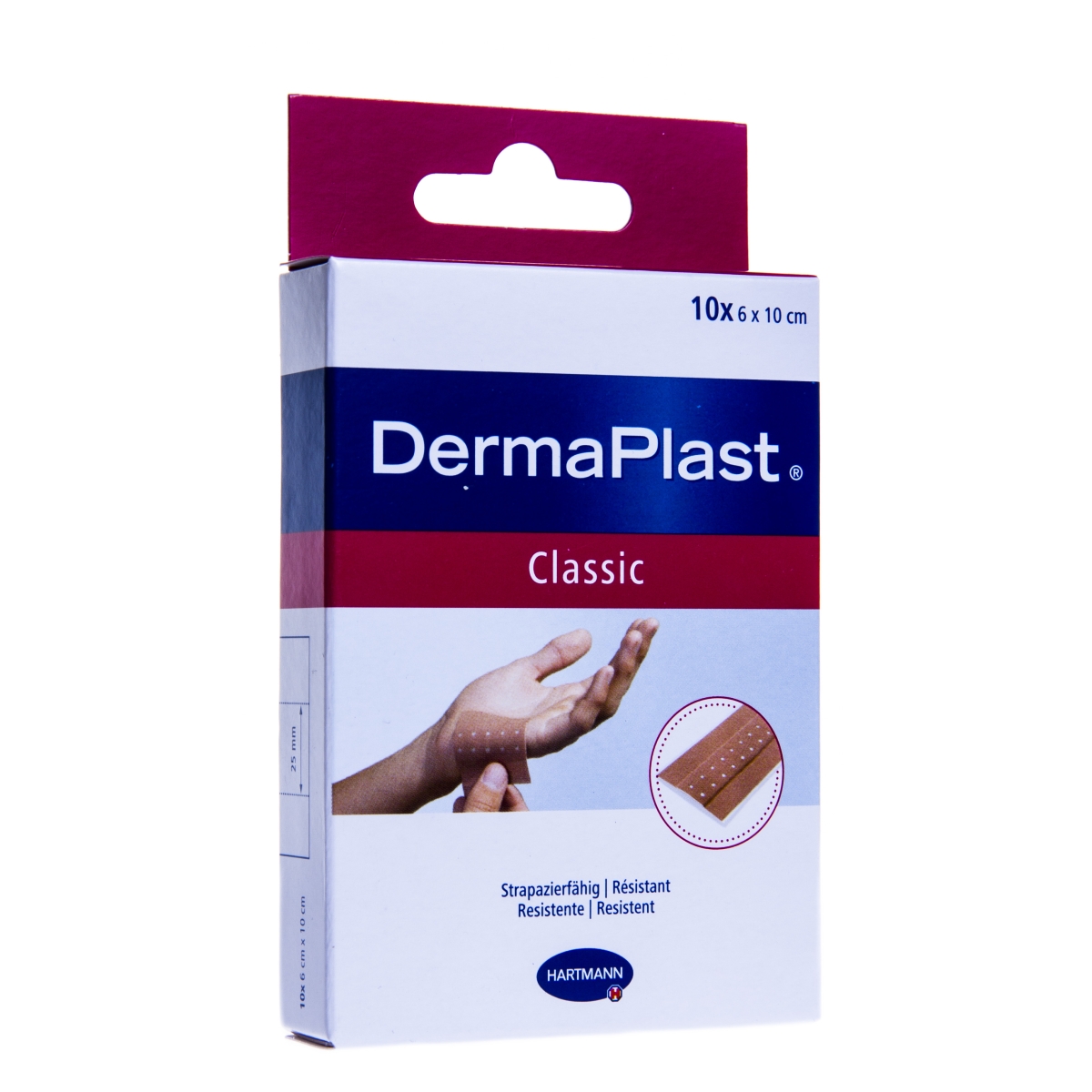 DERMAPLAST PLAASTRID CLASSIC 6X10CM N10