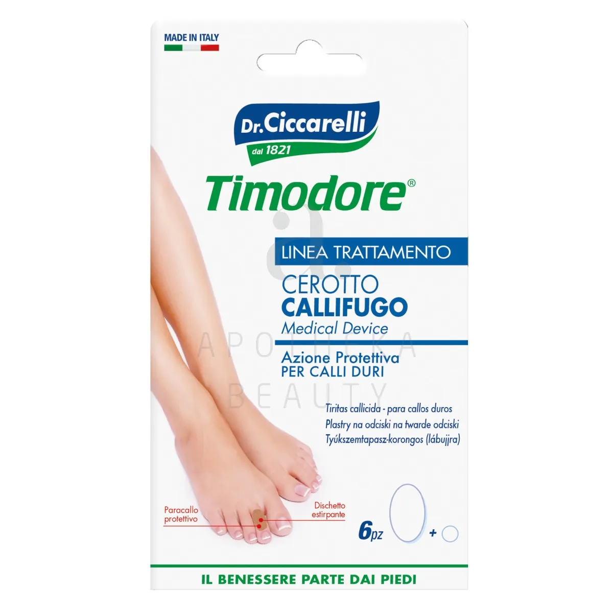 CICCARELLI KONNASILMA EEMALDAJA+KAITSEPLAASTER N6 - Изображение товара