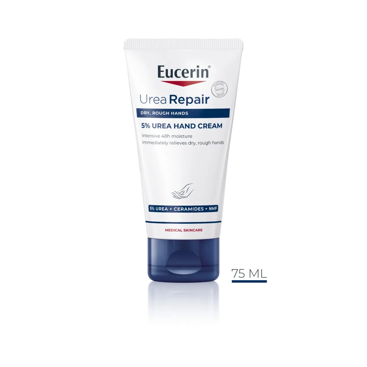 EUCERIN UREAREPAIR KÄTEKREEM 5% UREA 75ML - Изображение товара