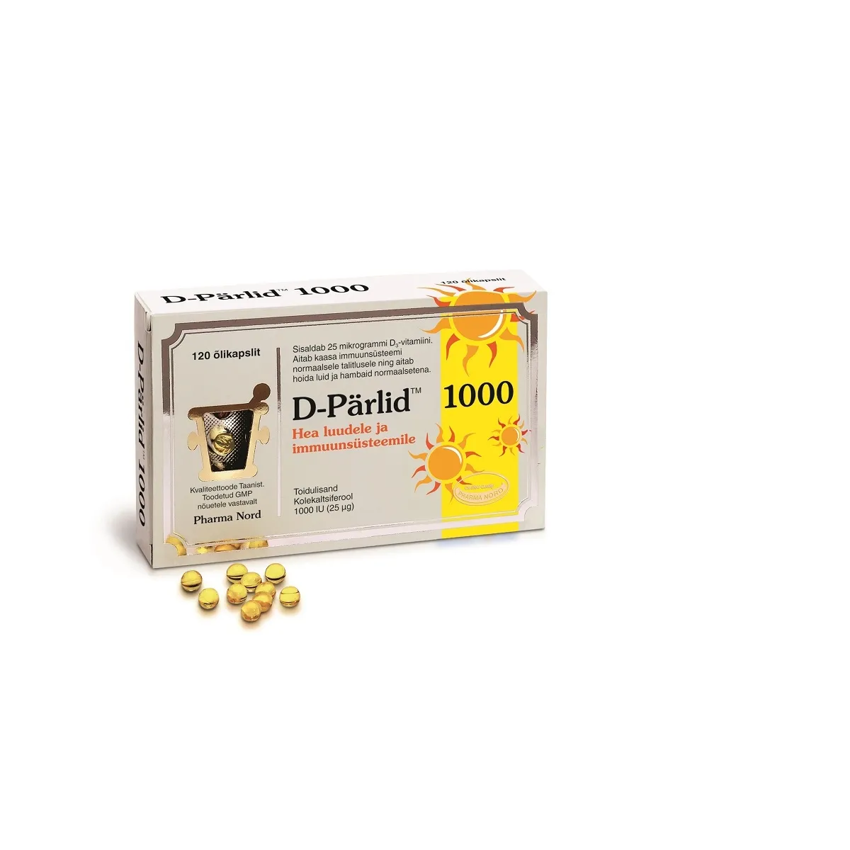 D-PÄRLID 1000 KAPSLID N120 - Изображение товара