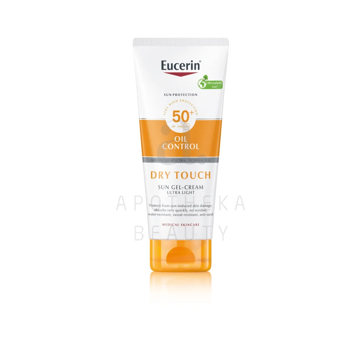 EUCERIN SUN PÄIKESEKAITSE GEEL-KREEM DRY TOUCH SPF50+ 200ML UUS - Изображение товара