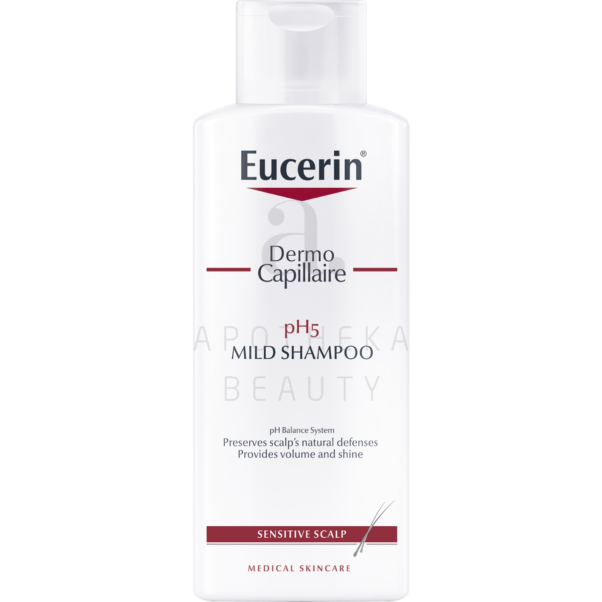 EUCERIN DERMO CAPILLAIRE SHAMPOON ÕRN 250ML - Изображение товара