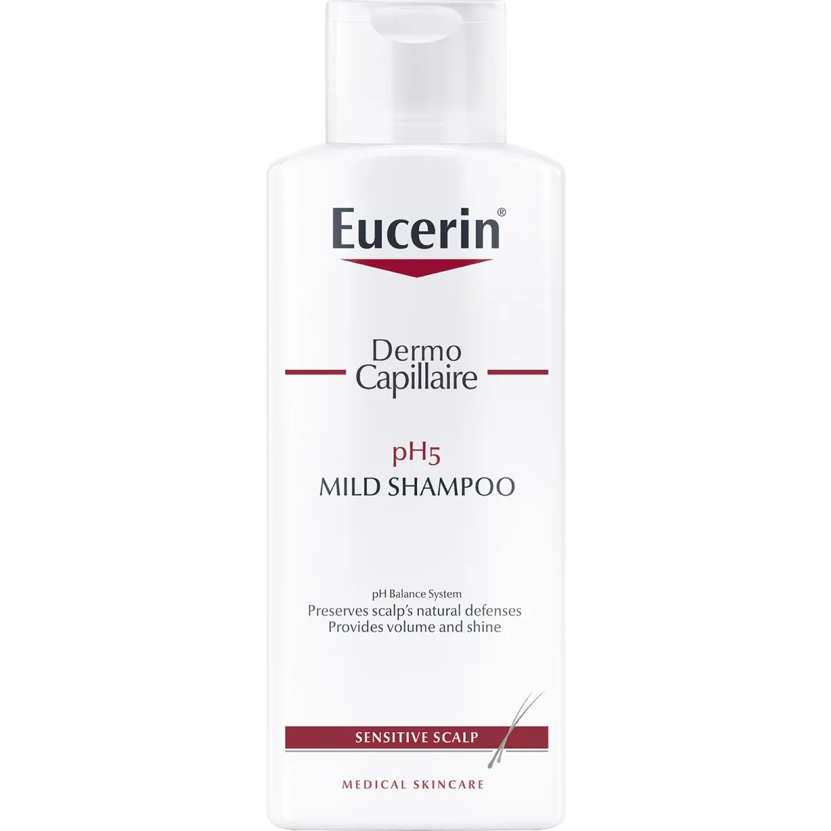 EUCERIN DERMO CAPILLAIRE SHAMPOON ÕRN 250ML - Изображение товара
