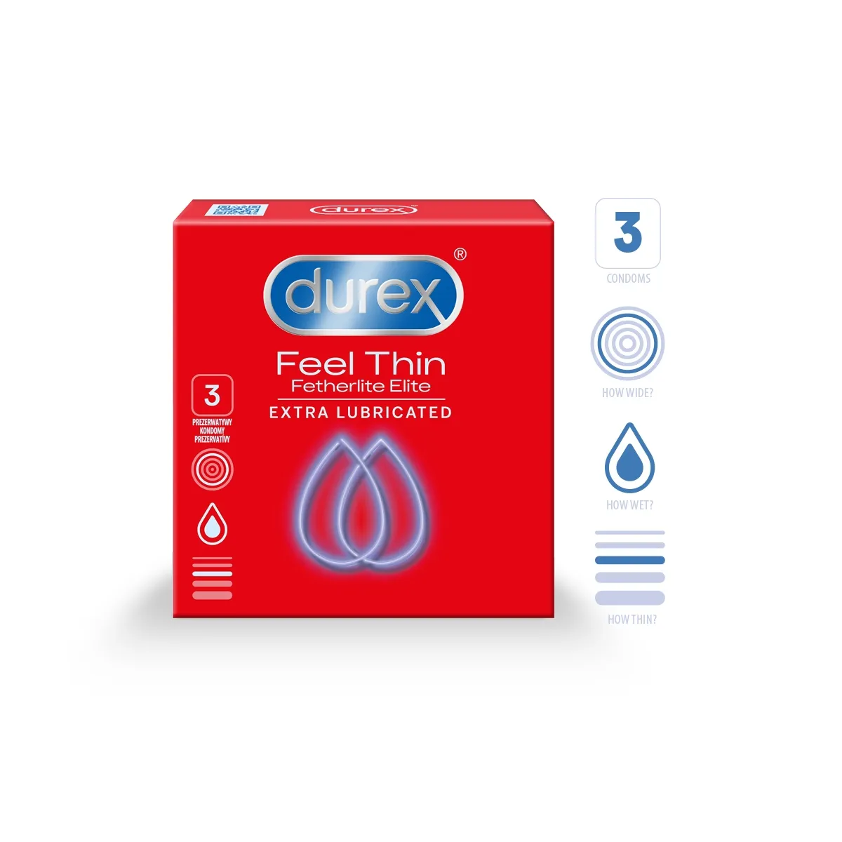DUREX KONDOOMID ELITE N3 - Изображение товара