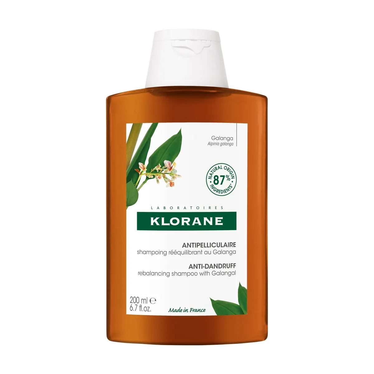 KLORANE SHAMPOON GALANGA KÕÕMAVASTANE 200ML - Изображение товара