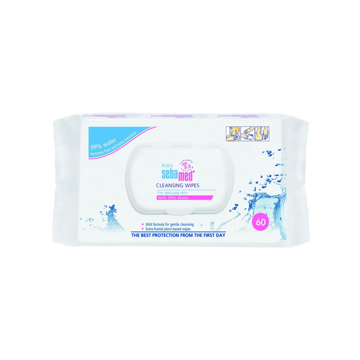 SEBAMED BABY NIISKED SALVRÄTIKUD N60 - Изображение товара