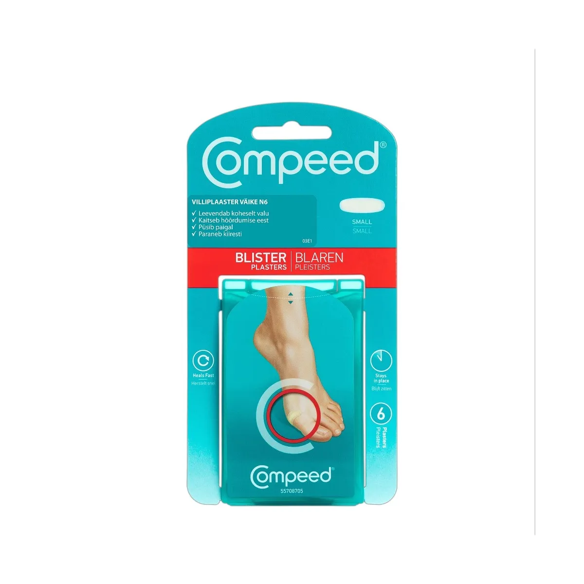 COMPEED VILLIPLAASTER VÄIKE N6 - Изображение товара