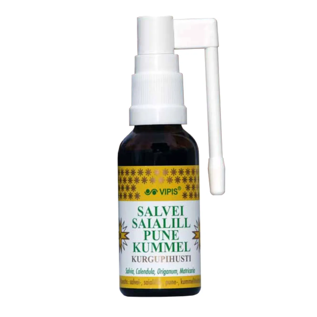 VIPIS SALVEI-SAIALILL-PUNE-KUMMEL KURGUPIHUSTI 30ML - Изображение товара