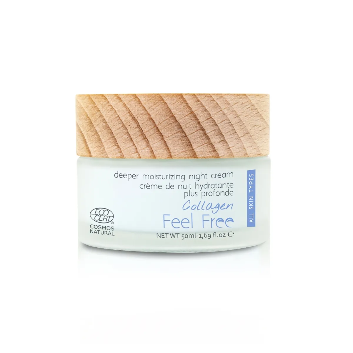 FEEL FREE KOLLAGEENI ÖÖKREEM 50ML - Изображение товара