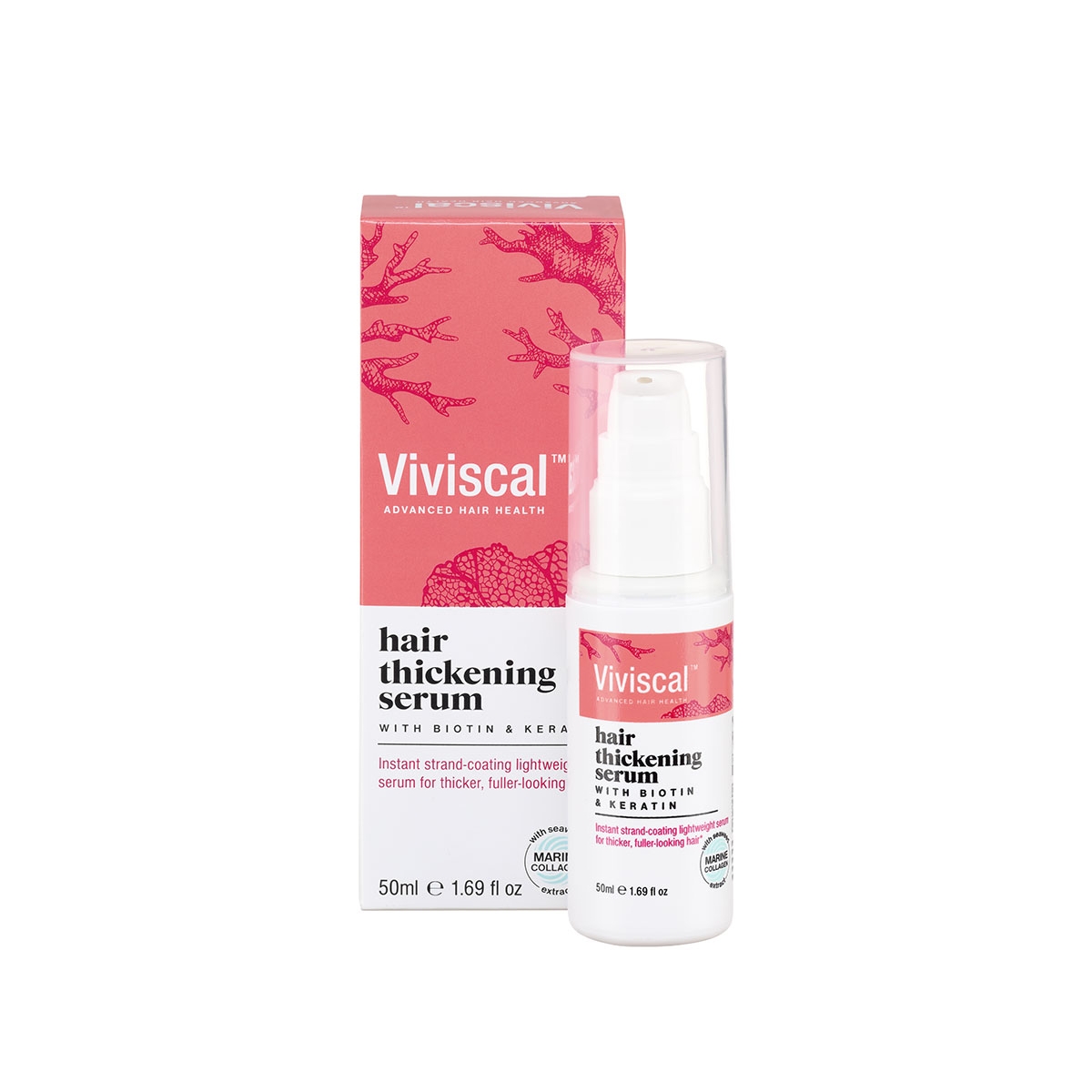 VIVISCAL SEERUM JUUSTELE BIOTIINI JA KERATIINIGA 50ML - Изображение товара