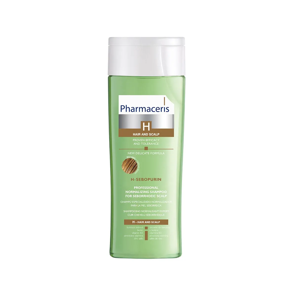 PHARMACERIS H SEBOPURIN SHAMPOON SEBORROILINE PEANAHK 250ML - Изображение товара