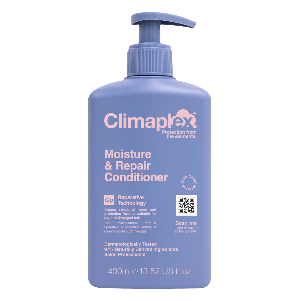 CLIMAPLEX JUUKSEPALSAM NIISUTAV JA HOOLDAV 400ML - Изображение товара