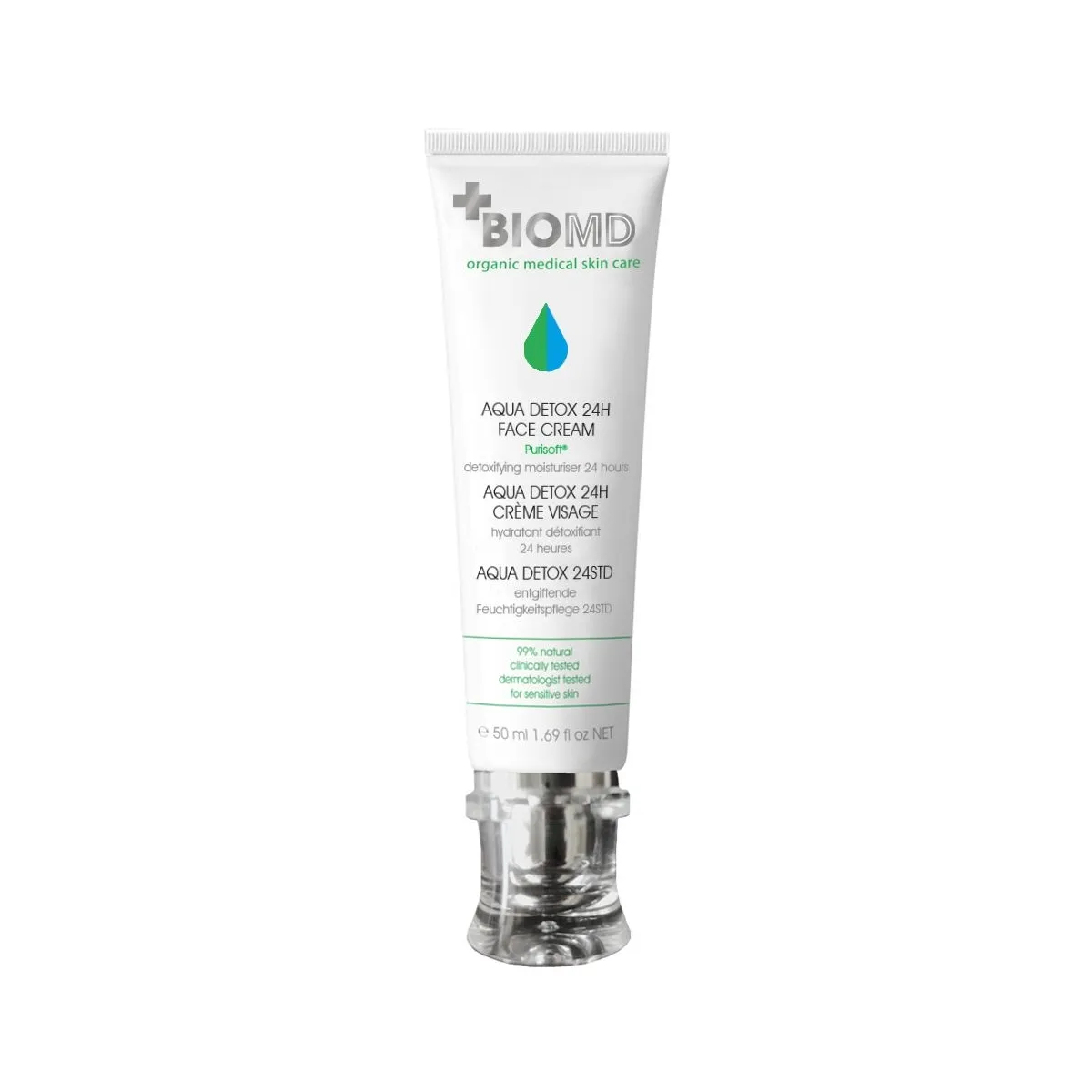 BIOMD AQUA DETOX NÄOKREEM UUENDAV 50ML - Изображение товара