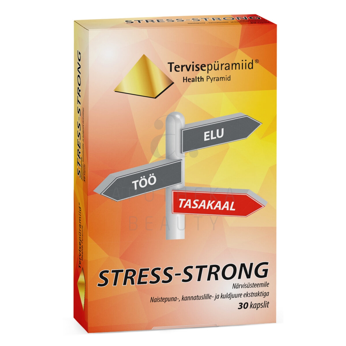 TERVISEPÜRAMIID STRESS-STRONG KAPSLID N30 - Изображение товара