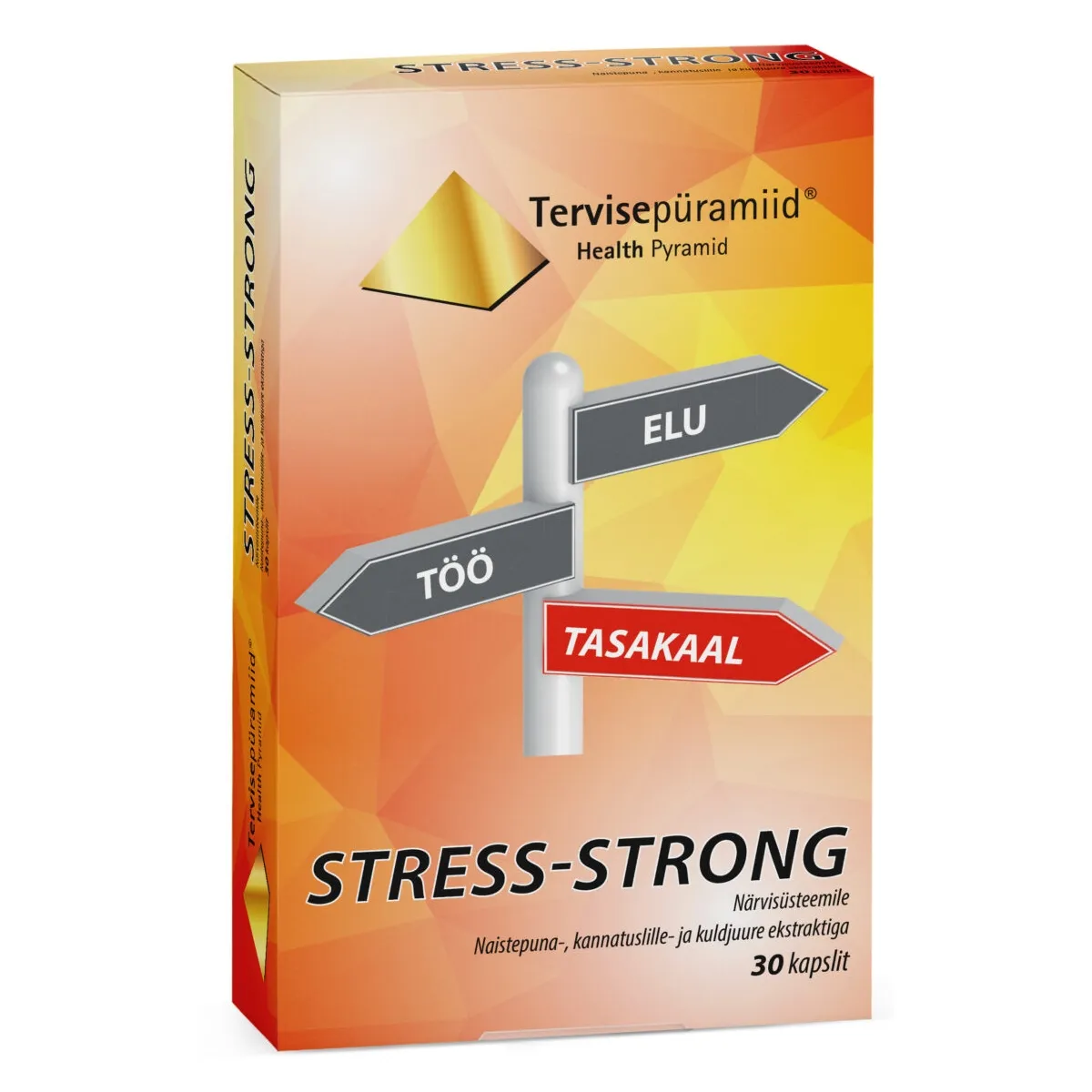 TERVISEPÜRAMIID STRESS-STRONG KAPSLID N30 - Изображение товара