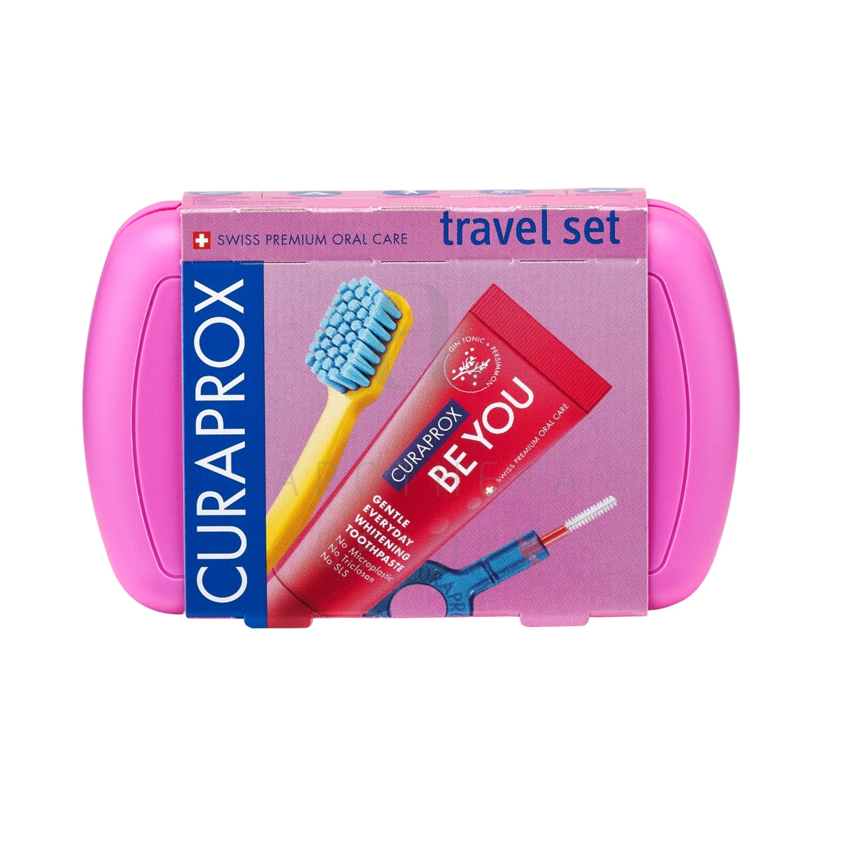 CURAPROX REISIKOMPLEKT ROOSA N3 - Изображение товара