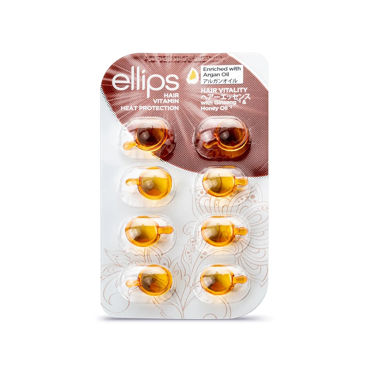 ELLIPS HAIR VITALITY JUUKSEVITAMIINID PEALEMÄÄRITAVAD 1ML N8 - Изображение товара