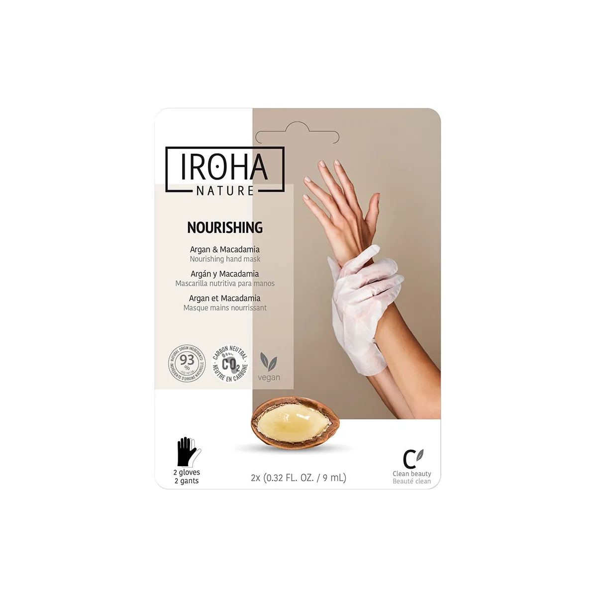 IROHA NATURE HOOLDAVAD KINDAD KÄTELE JA KÜÜNTELE ARGAANIA N2 - Изображение товара
